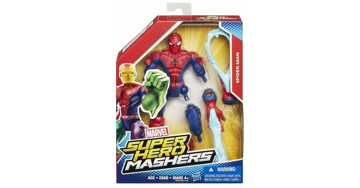 Jouet Hasbro Marvel Super Hero Mashers Spider Man Figurine media land